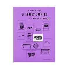 24 ETUDES COURTES pour TIMBALES de Gérard BERLIOZ