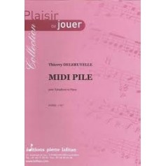Midi Pile pour Xylophone et Piano de Thierry DELERUYELLE