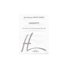 KABARETT Pour trompette et piano de Jean Bernard BEAUCHAMPS