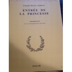 ENTRE DE LA PRINCESSE pour Trompette de Claude Henri JOUBERT