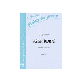 AZUR-PLAGE de André GUIGOU pour Caisse Claire et Piano.