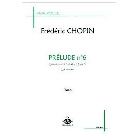 PRELUDE N°6 de Frédéric CHOPIN