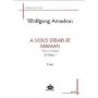 A VOUS DIRAIS-JE MAMAN de Wolfgang Amadeus MOZART pour piano