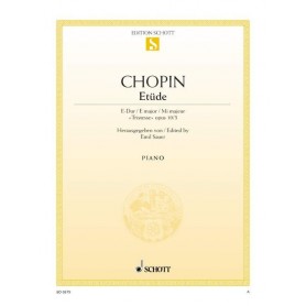 ETÜDE de CHOPIN pour piano