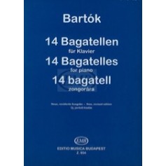 14 BAGATELLES de BARTOK pour piano