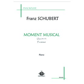 MOMENT MUSICAL Franz SCHUBERT Opus 94 N°3 Fa mineur PIANO